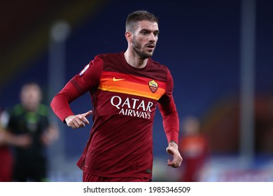 Genova, Italy. 2nd May 2021 . Davide Santon Of As Roma  During The Serie A Match Between Uc Sampdoria And As Roma.