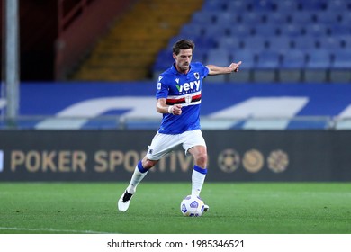 Genova, Italy. 2nd May 2021 . Adrien Silva Of  Uc Sampdoria  During The Serie A Match Between Uc Sampdoria And As Roma.