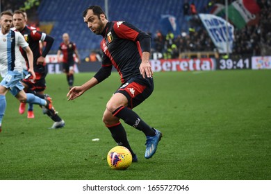 Genova, Italy, February 23 2020 Goran Pandev (genoa) During Genoa Vs SS Lazio Italian Serie A Soccer Match