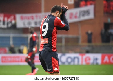 Genova, Italy, February 23 2020 Goran Pandev (genoa) During Genoa Vs SS Lazio Italian Serie A Soccer Match