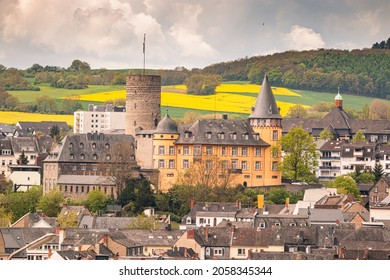 Genovevaburg Above Mayen In The Vulkaneifel