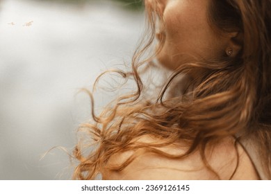 Gentle romantic portrait of a girl - Shutterstock ID 2369126145