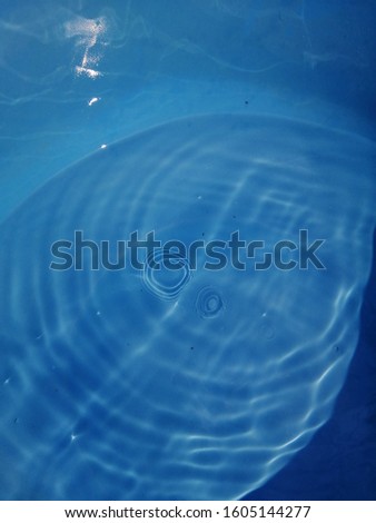 Similar – Aerial view of small boat in sea, copyspace for text