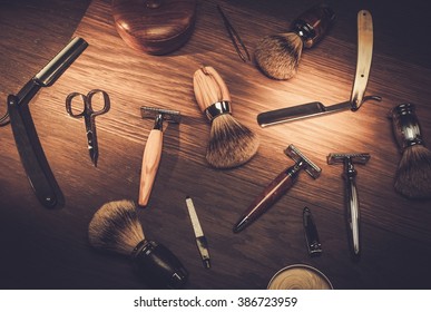 Gentleman's accessories on a luxury wooden board  - Powered by Shutterstock