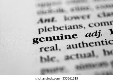 Genuine