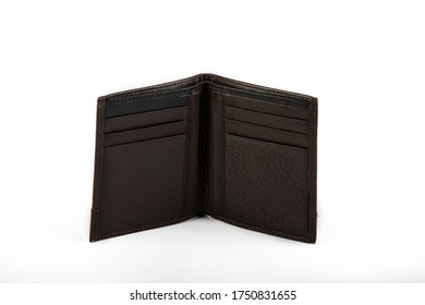 Genuine Leather Men's Bifold Wallet