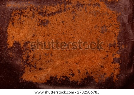 Genuine leather texture background. Old brown cowhide background texture dark brown leather. Design element.