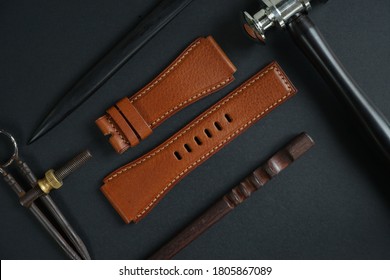 Genuine Leather Watch Strap Hand Made 