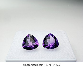 Genuine Mined Purple Amethyst Natural Gemstone For Design Fashion Gem Jewelry 