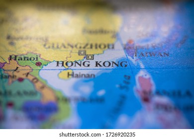 香港 地図 の写真素材 画像 写真 Shutterstock