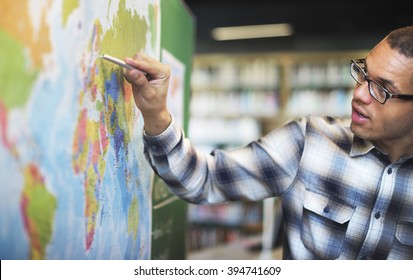 Geography Worldwide Explorer Continent Country Concept - Powered by Shutterstock