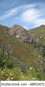 Geology And Skies In Solstice Canyon, Malibu, CA