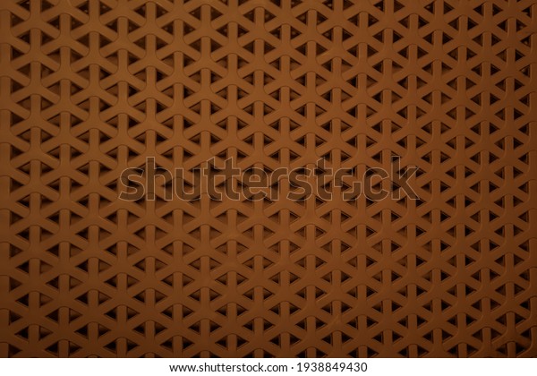 Geometric, abstract brown chocolate texture
