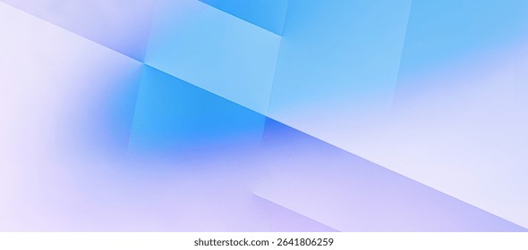 Geometric background with angular gradient. Purple, blue, pink white smooth transition. Shaded bright glare. Nano, digital, interface, display, cyber, software, hi-tech, future, smart theme