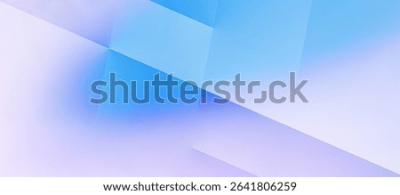 Geometric background with angular gradient. Purple, blue, pink white smooth transition. Shaded bright glare. Nano, digital, interface, display, cyber, software, hi-tech, future, smart theme
