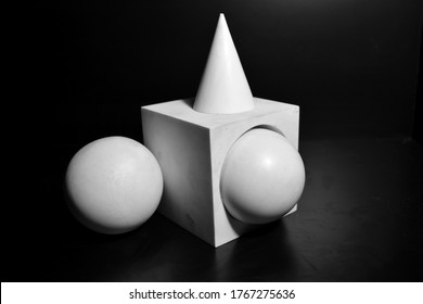 Geometric Basic Shapes Still Life Stock Photo 1765858007 | Shutterstock