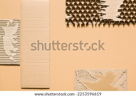 Similar – Image, Stock Photo Vintage paper envelopes, paper and wood texture