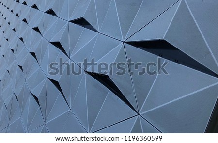 Geometric pattern semiotic triangle
