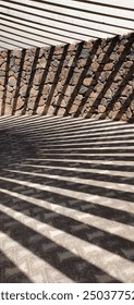 geometric pattern, shadows and archetecture