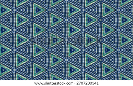 a geometric pattern with triangles, creating a seamless and visually appealing abstract background design