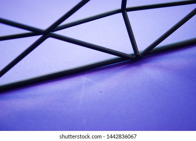geometric pattern of wire. background