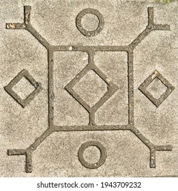 Geometric patterns inspired by tic-tac-toe