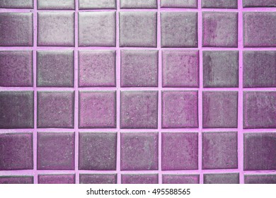 Geometric purple tile pattern texture background and wallpaper
