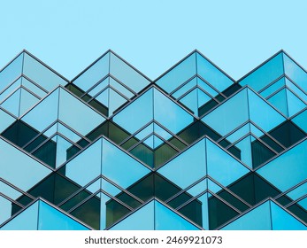Geometric window grid pattern Architecture details glass wall element - Powered by Shutterstock