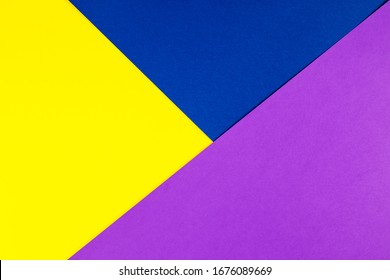 Geometry background minimal concept. Multicolored paper. Creative flat layout with copy space. Abstract pastel colored paper texture minimalism background. - Shutterstock ID 1676089669