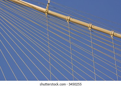 geometry of Brooklyn bridge cables