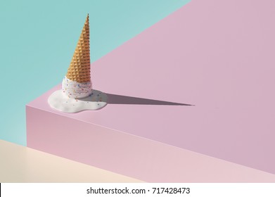Geometry color background concept - Shutterstock ID 717428473