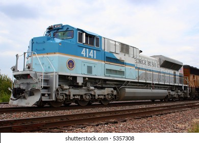 The George Bush Presidential Library And Museum Train.