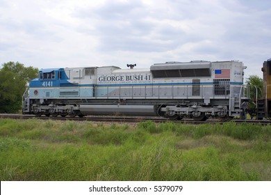 The George Bush Presidential Library And Museum Train.