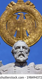 George Gordon Meade Of Gettysburg Memorial Civil War Statue Pennsylvania Ave Washington DC Public Artwork Given By The State Of Pennsylvania.  Artist Is Charles Grafly And Statue Dedicated In 1927.  