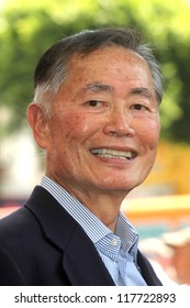 George Takei At The Walter Koenig Star On The Hollywood Walk Of Fame, Hollywood, CA 09-10-12