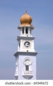 George Town, Malaysia, Penang Island - Queen Victoria Diamond Jubilee Clocktower.