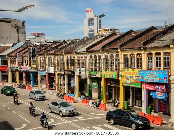 マレーシア ペナン ジョージタウン 18年1月10日 ジャラン ペラク ストリートの景色 の写真素材 今すぐ編集