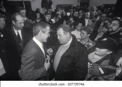 George W. Bush Speaking At Londonderry High School, NH, January 2000