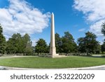 George Washington Birthplace National Monument in Northern Neck, Virginia. Memorial Obelisk 