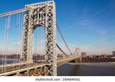 George Washington Bridge From Fort Lee, New Jersey