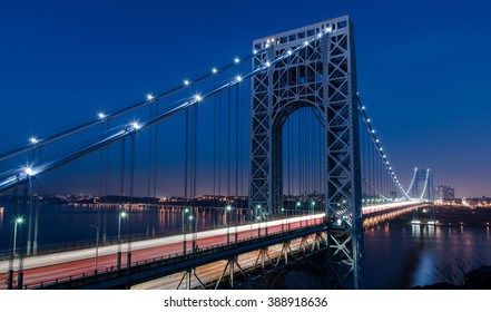 George Washington Bridge Night Scene