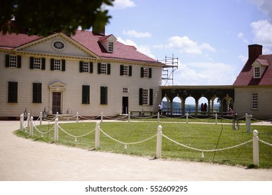 George Washington's Estate In Mount Vernon, Virginia