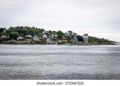 Georgetown Island As Viewed From Fort Popham, Maine. 