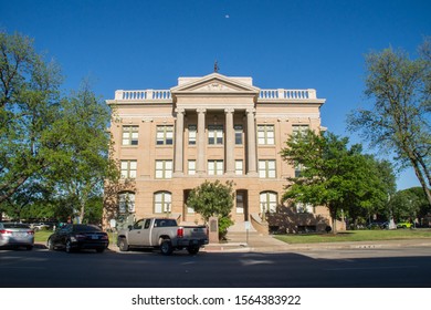 Georgetown, Texas - 15th April 2019: Williamson County Courthouse