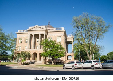 Georgetown, Texas - 15th April 2019: Williamson County Courthouse