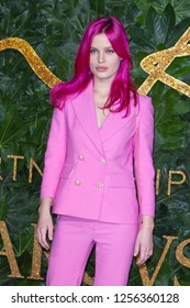 Georgia May Jagger Arrives At The Fashion Awards 2018 At The Royal Albert Hall On December 10, 2018 In London, England.