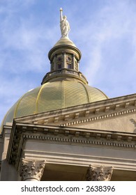 Georgia State Capitol With Gold Dome, Atlanta