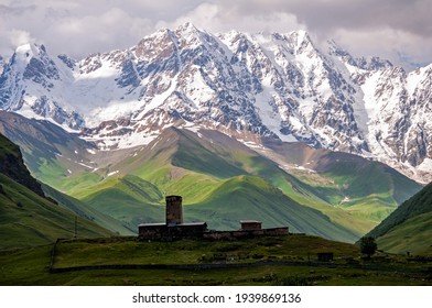 Georgia Ushguli Church Lamaria Shkhara 2019