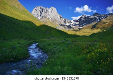 Georgia, The Village Of Juta, The Municipality Of Kazbegi