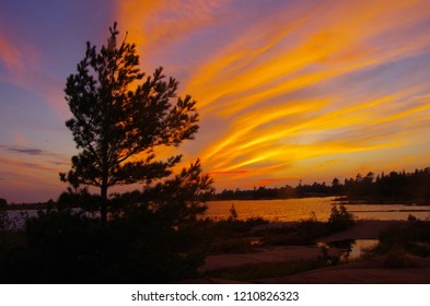 Georgian Bay Sunset, Britt ON, South Shore